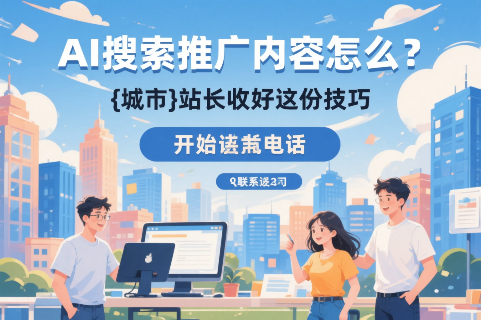 AI搜索推广内容怎么写？甘南站长收好这份技巧