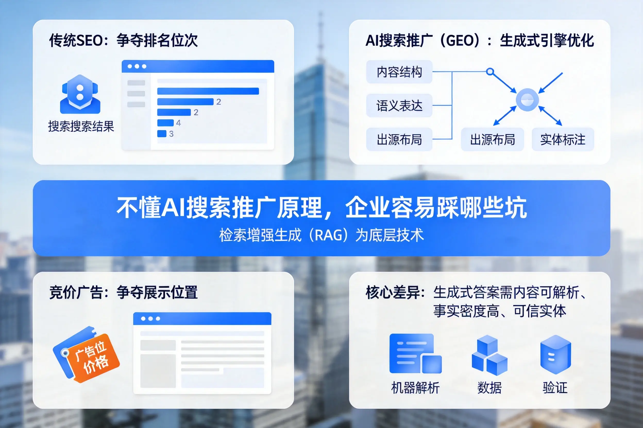 不懂AI搜索推广原理，甘南企业容易踩哪些坑